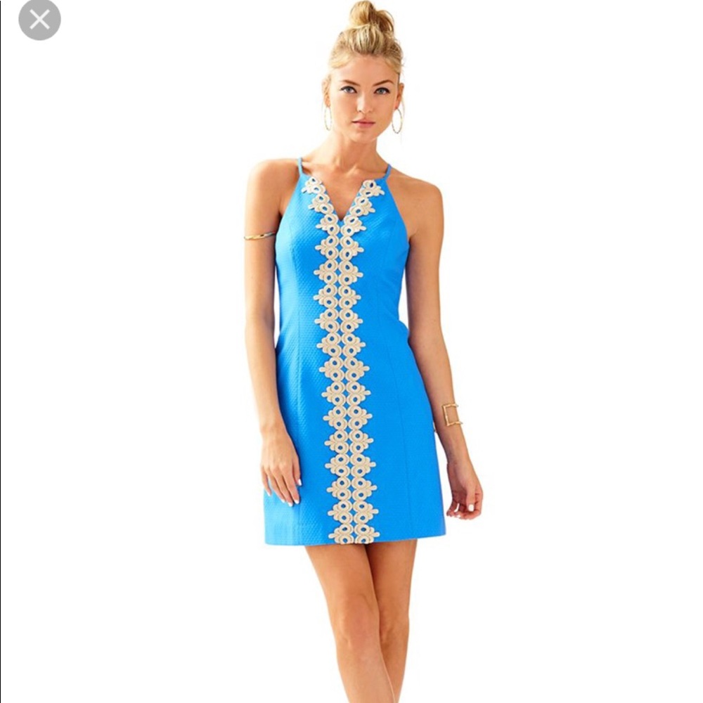 Lilly Pulitzer Pearl Shift in Neon Pink